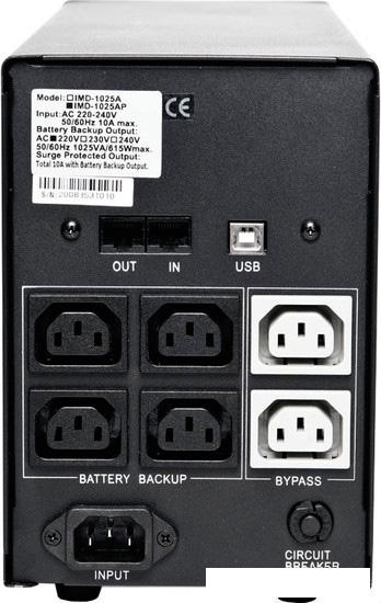 Источник бесперебойного питания Powercom Imperial IMP-1500AP 1500VA- фото4