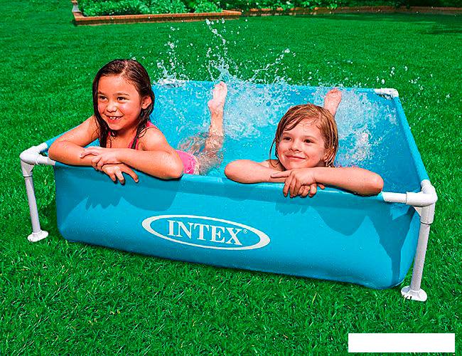 Каркасный бассейн Intex Mini Frame 122х122х30 (57173NP)- фото2