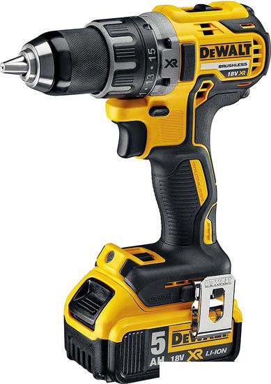 Дрель-шуруповерт DeWalt DCD791P2 (с 2-мя АКБ 5 Ah)- фото3