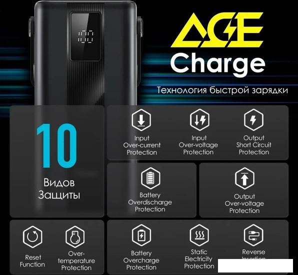 Внешний аккумулятор Itel Maxpower 450PF 45000mAh (черный)- фото4