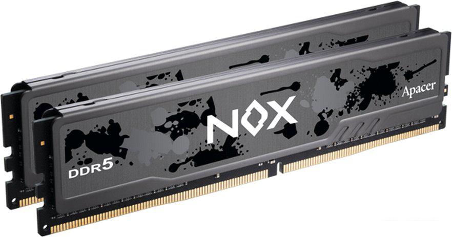 Оперативная память Apacer NOX 8ГБ DDR5 5200 МГц AH5U08G52C52RMBAA-1- фото2