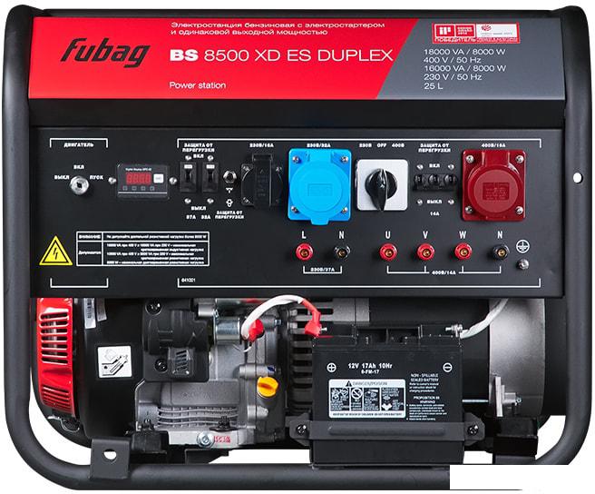 Бензиновый генератор Fubag BS 8500 XD ES Duplex- фото2