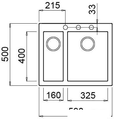 Кухонная мойка Elleci Quadra 150 Espresso 78- фото2