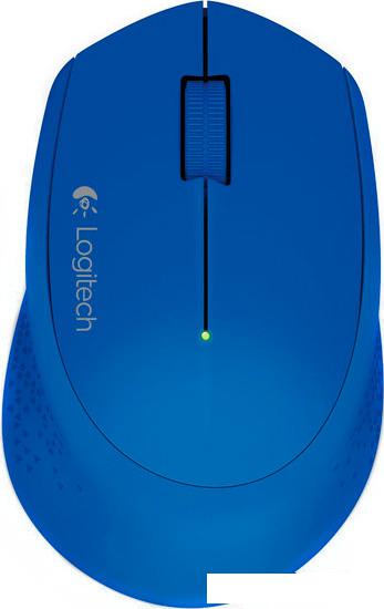 Мышь Logitech Wireless Mouse M280 (синий) [910-004290]- фото