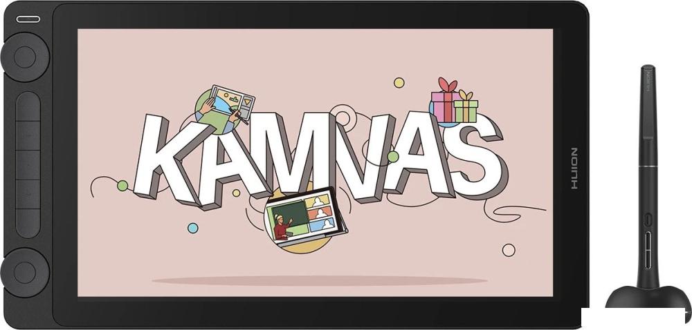 Графический монитор Huion Kamvas 13 Gen 3 (черный)- фото2