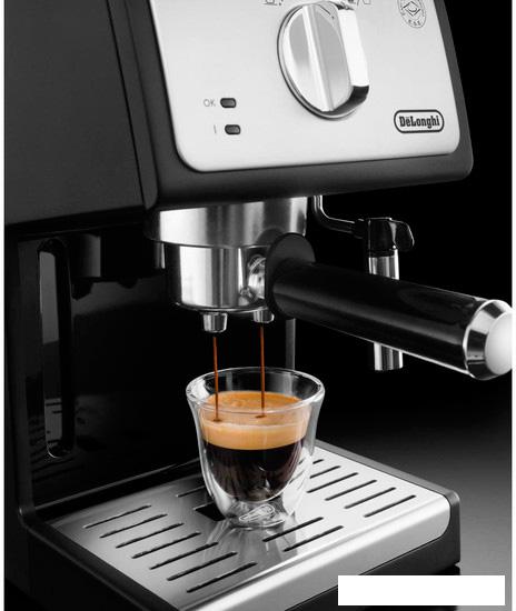 Рожковая кофеварка DeLonghi Active Line ECP 33.21.BK- фото4