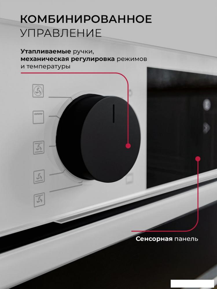Электрический духовой шкаф LEX EDP 610 WH Wide Series- фото2