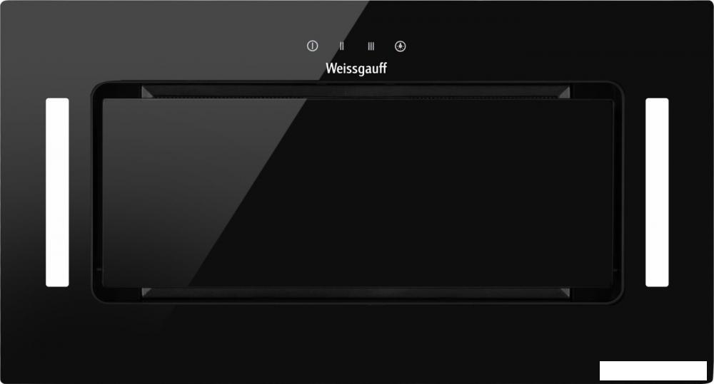 Кухонная вытяжка Weissgauff Intense 600 Touch Black Glass- фото2