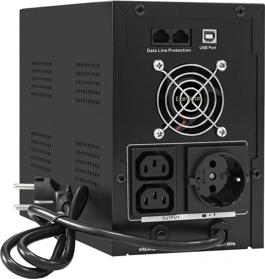 Источник бесперебойного питания ExeGate SpecialPro Smart LLB-2000.LCD.AVR.1SH.2C13.RJ.USB EX292630RUS- фото2