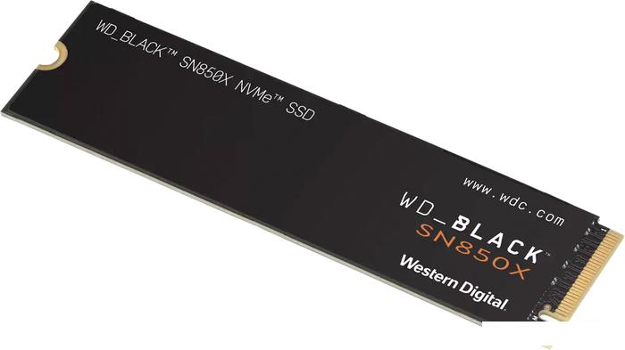 SSD WD Black SN850X NVMe Heatsink 2TB WDS200T2XHE- фото2