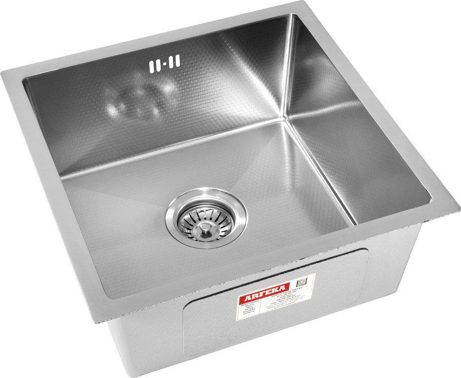 Кухонная мойка ARFEKA Eco AR Decor N 45x45 (сатин)
