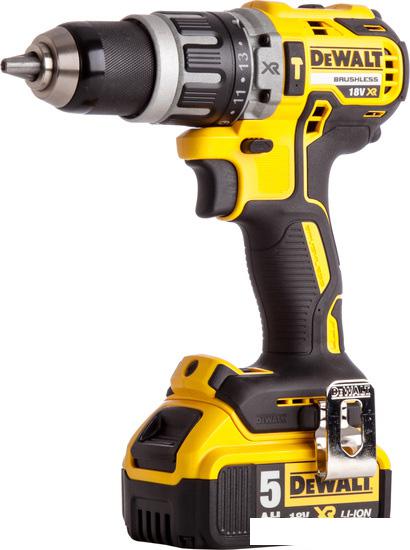 Дрель-шуруповерт DeWalt DCD796P2 (с 2-мя АКБ 5 Ah)- фото2