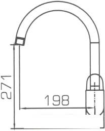 Смеситель Bravat Pure F7105161C- фото2