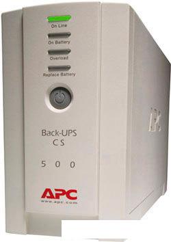 Источник бесперебойного питания APC Back-UPS CS 500VA (BK500EI)- фото