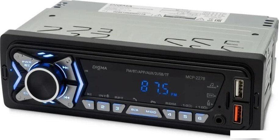 USB-магнитола Digma MCP-227B- фото4