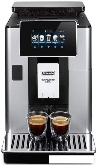 Эспрессо кофемашина DeLonghi PrimaDonna Soul ECAM610.55.SB- фото2