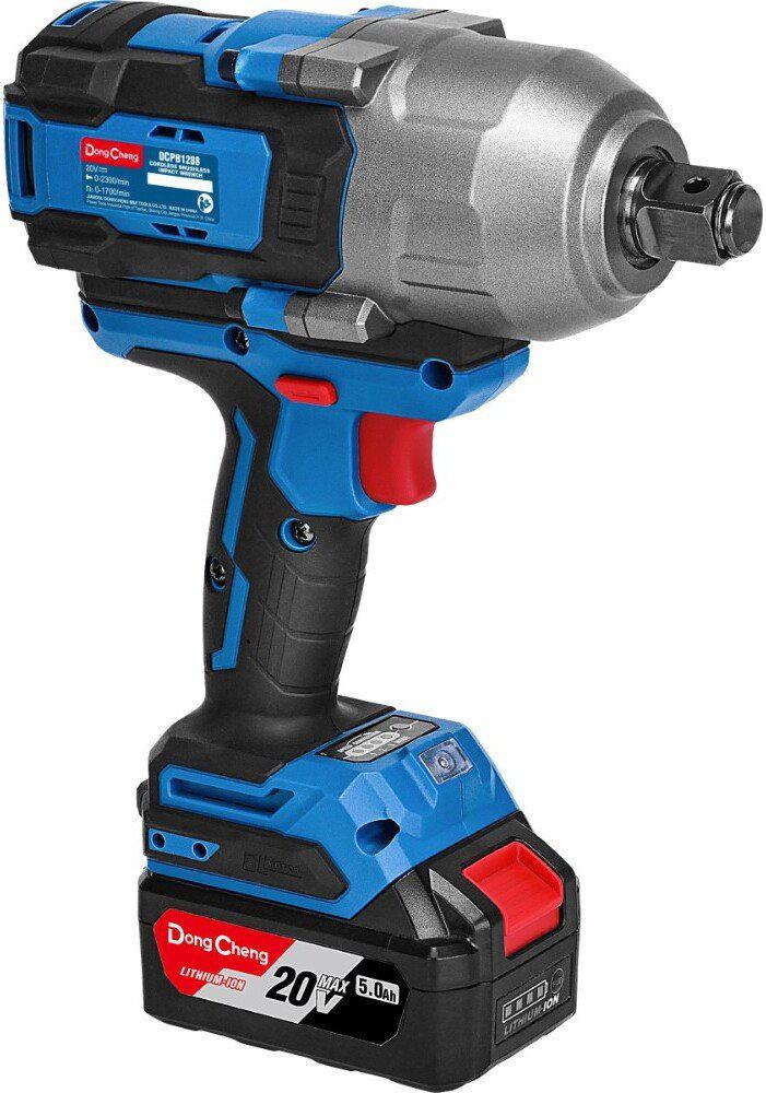 Гайковерт DongCheng DCPB1288 Type FK (с 2-мя АКБ, кейс)