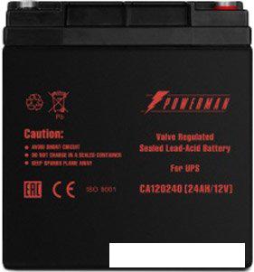 Аккумулятор для ИБП Powerman CA12240/UPS (12В/24 А·ч)- фото2