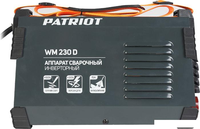 Сварочный инвертор Patriot WM 230D- фото4