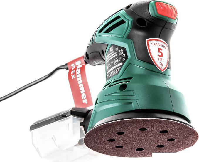 Эксцентриковая шлифмашина Hammer OSM260- фото4