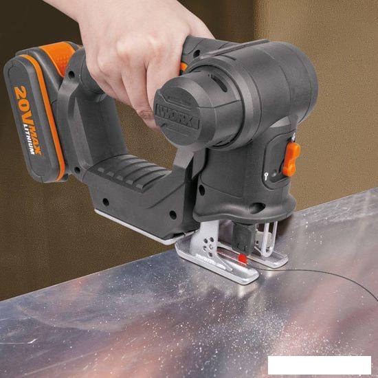 Электролобзик Worx Axis WX550.9 (без АКБ)- фото2