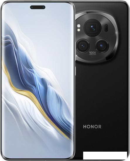 Смартфон HONOR Magic6 Pro 12GB/512GB международная версия (графитовый черный)- фото