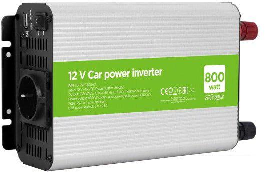 Автомобильный инвертор EnerGenie EG-PWC800-01- фото