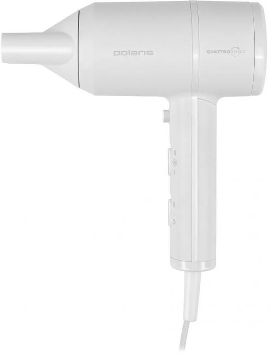 Фен Polaris PHD 2044Ti Quattro Ionic (белый/серый)- фото