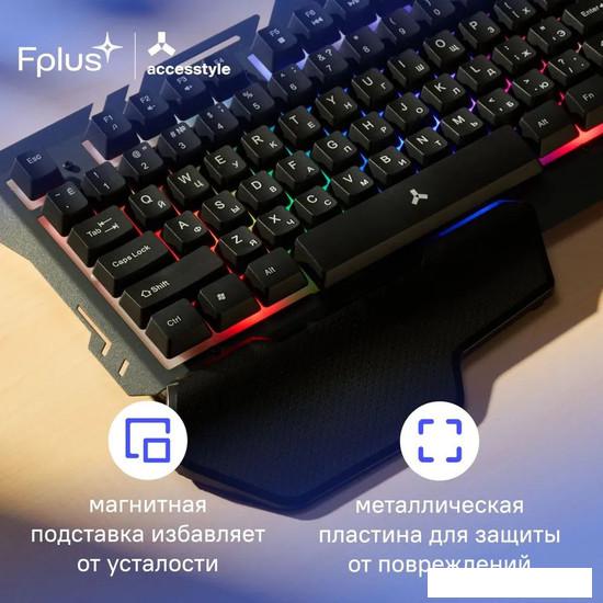 Клавиатура AccesStyle K203M-GCL- фото4