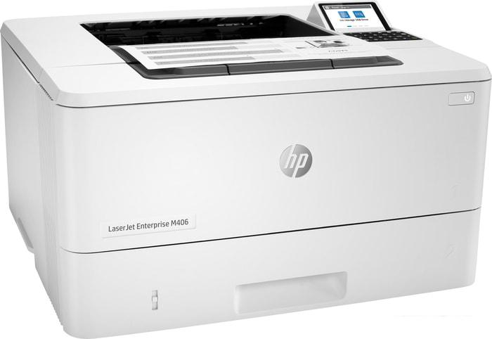 Принтер HP LaserJet Enterprise M406dn- фото3