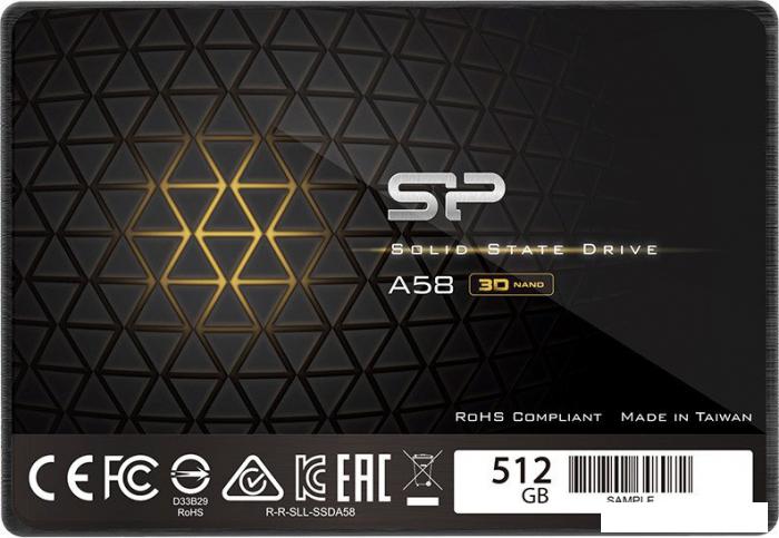 SSD Silicon-Power Ace A58 512GB SP512GBSS3A58A25