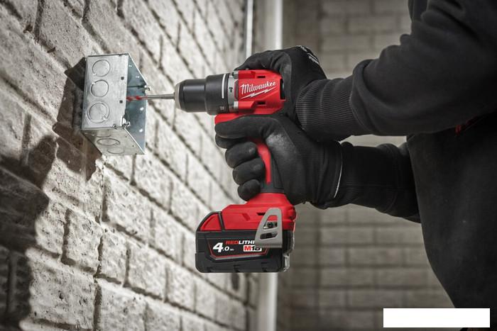 Ударная дрель-шуруповерт Milwaukee M18 M18BLPDRC-0X 4933492821 (без АКБ, кейс)- фото3