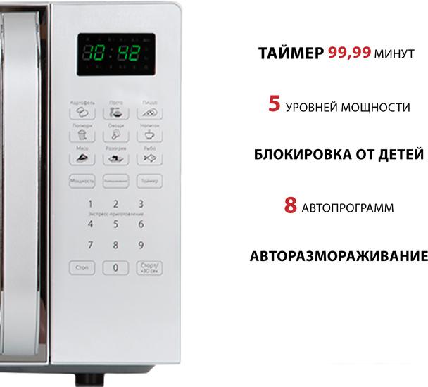 Микроволновая печь Pioneer MW255S- фото4