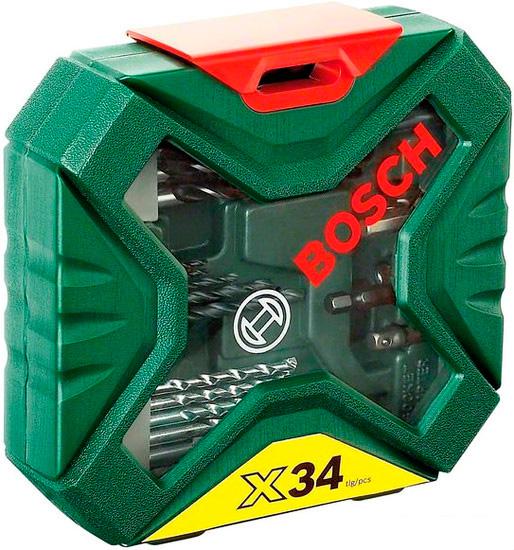 Набор торцевых головок и бит Bosch X-Line Classic 2607010608 34 предмета- фото