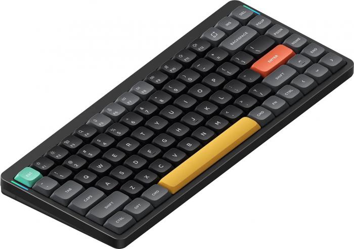 Клавиатура NuPhy Air75 V2 Basalt Black (Gateron Low Profile Red 2.0)- фото