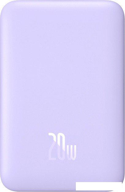 Внешний аккумулятор Baseus Magnetic Mini Air Wireless Fast Charge Power Bank 20W 6000mAh (сиреневый)