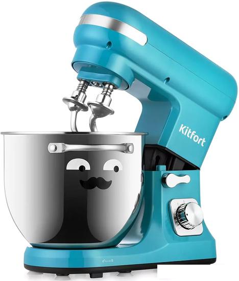 Планетарный миксер Kitfort KT-3416-2 (темно-бирюзовый)- фото
