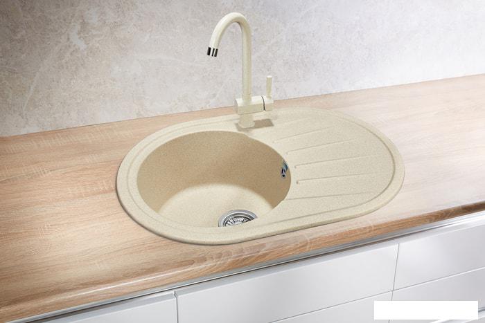 Кухонная мойка Granula 7601 (белый)- фото3