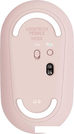 Мышь Logitech M350 Pebble (розовый)- фото4