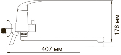 Смеситель Wasserkraft Isen 2602L- фото3