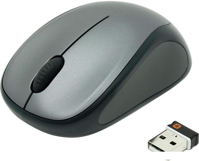 Мышь Logitech M235 Wireless Mouse (серый) [910-002201]- фото3