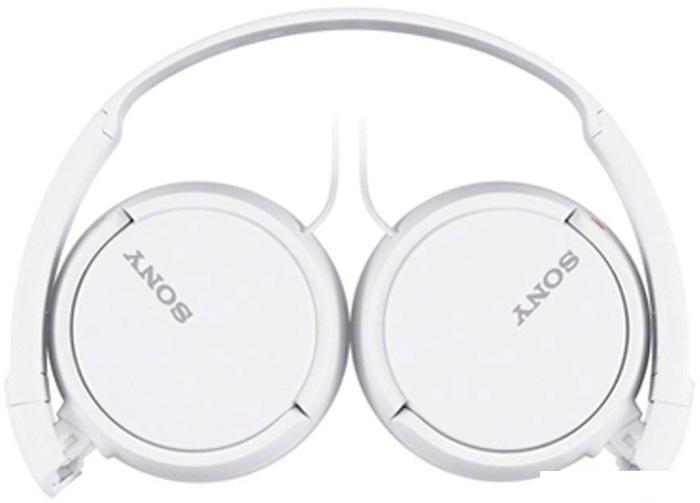 Наушники с микрофоном Sony MDR-ZX110AP (белый)- фото2