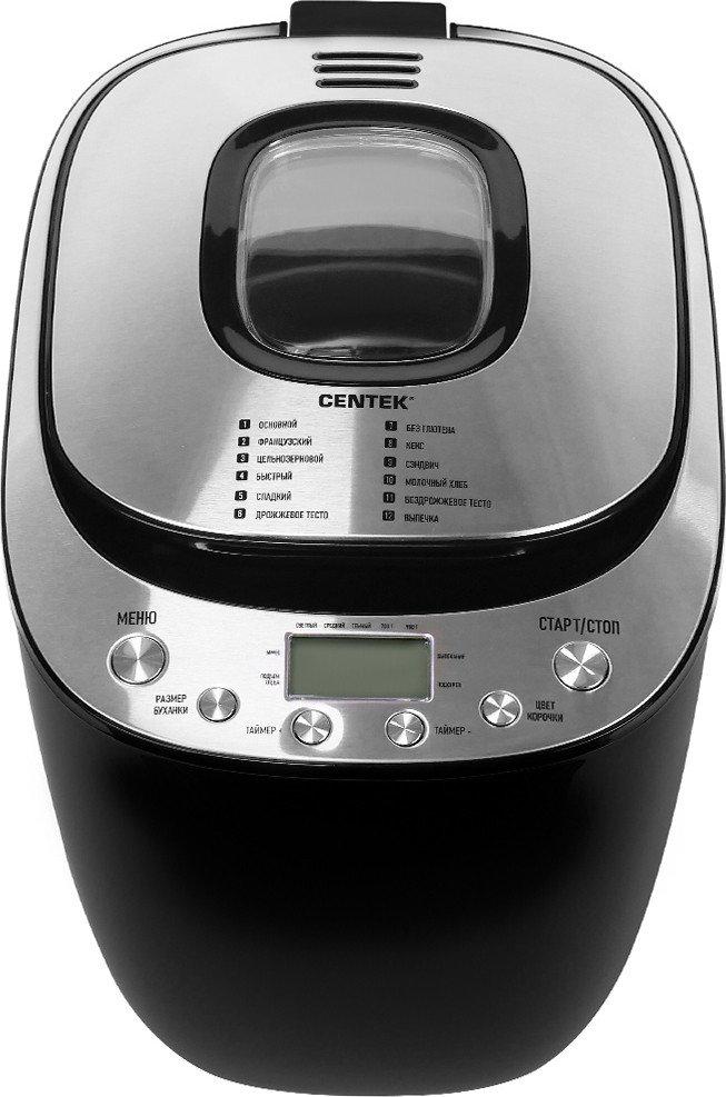 Хлебопечка CENTEK CT-1418 (черный)- фото2
