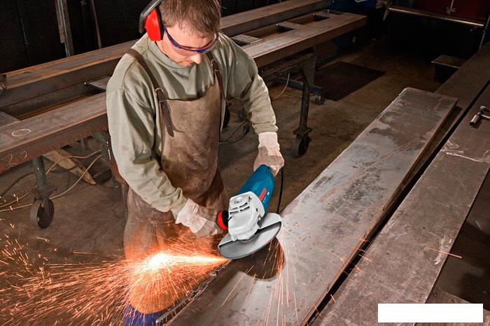 Угловая шлифмашина Bosch GWS 24-180 H Professional [0601883103]- фото4