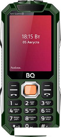 Мобильный телефон BQ-Mobile BQ-2817 Tank Quattro Power (зеленый)- фото2