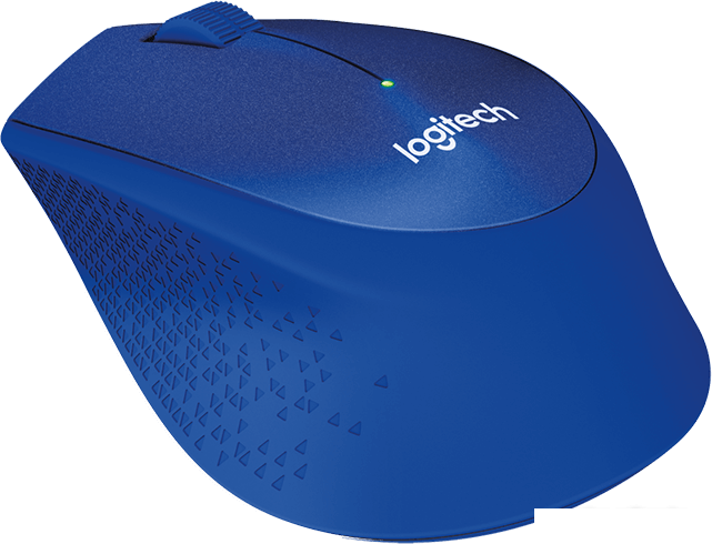 Мышь Logitech M330 Silent Plus (синий) [910-004910]- фото2