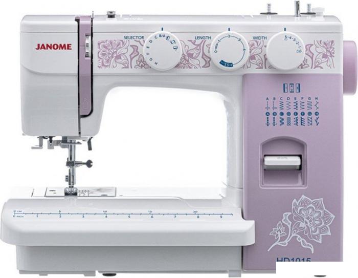 Электромеханическая швейная машина Janome HD1015- фото