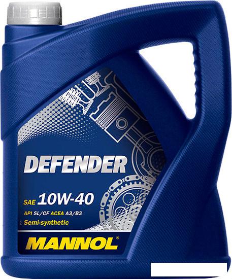 Моторное масло Mannol Defender 10W-40 1л