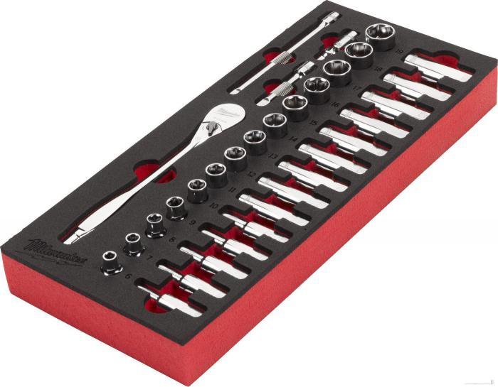 Набор головок слесарных Milwaukee 4932479825- фото2