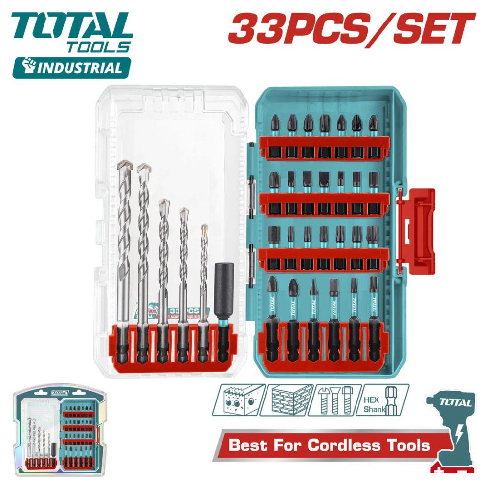 Набор сверл Total TACSDL11303 (33 шт)